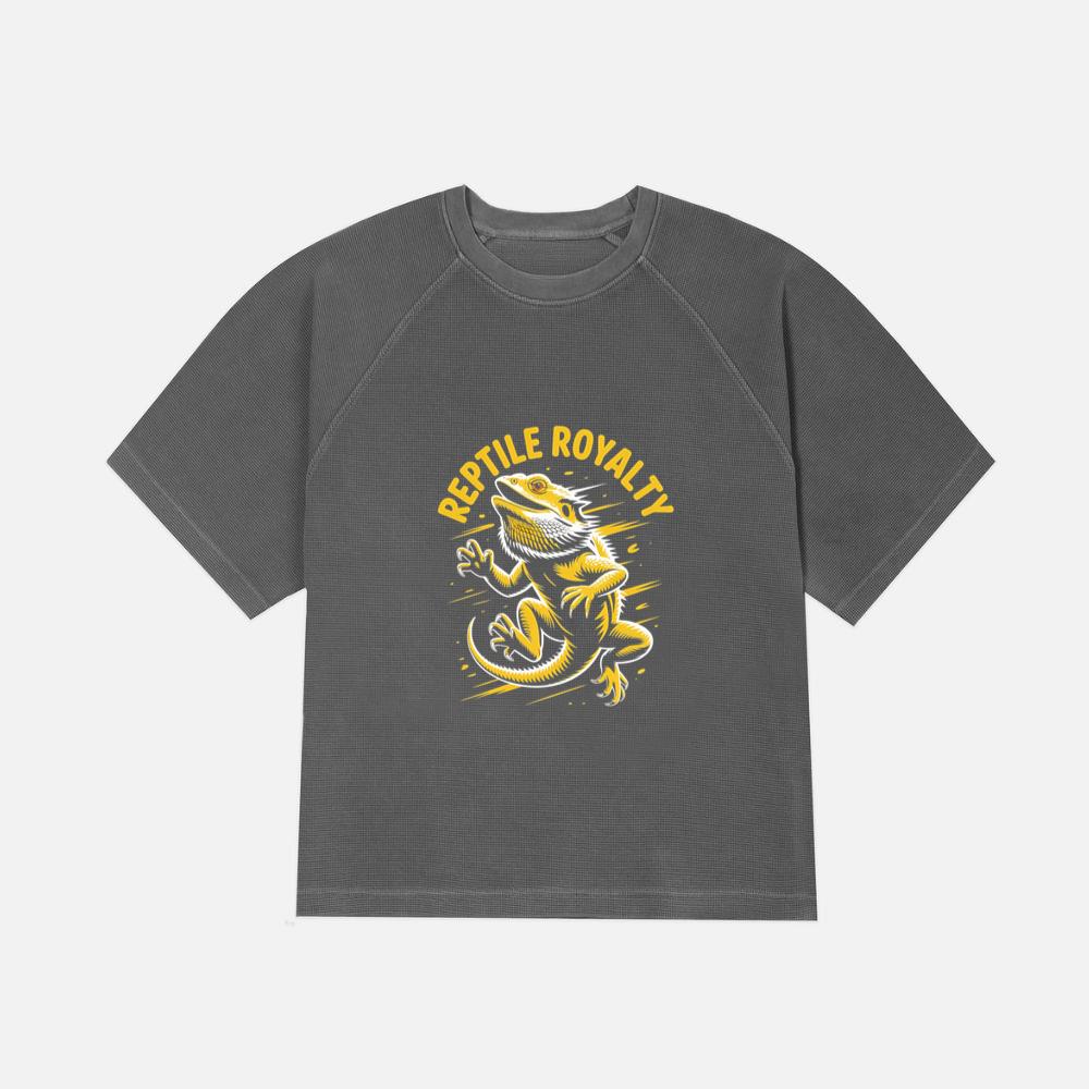 Reptile Royalty Lizard Vintage Graphic T-Shirt